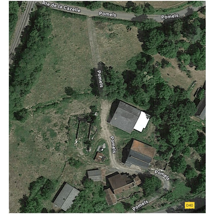 met luchtfot 1. Plan de 0 pièce et 0 m2