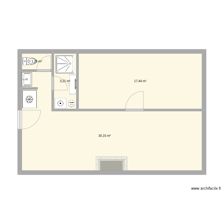casa_terreno1. Plan de 0 pièce et 0 m2
