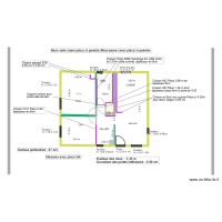 Pibrac Maison Mur & Fenêtres pour peinture