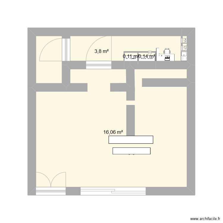 plan du magasin. Plan de 0 pièce et 0 m2