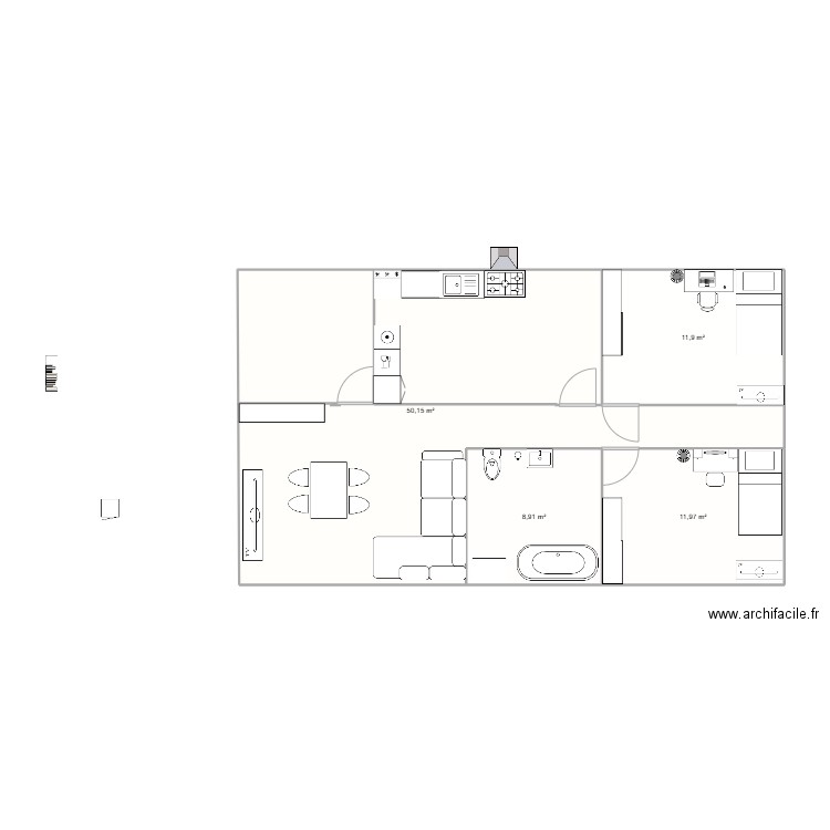 casa sergio. Plan de 0 pièce et 0 m2