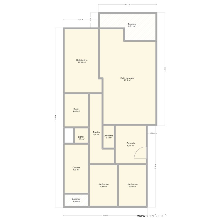 LUIS OLIAG 22-8 VALENCIA. Plan de 0 pièce et 0 m2