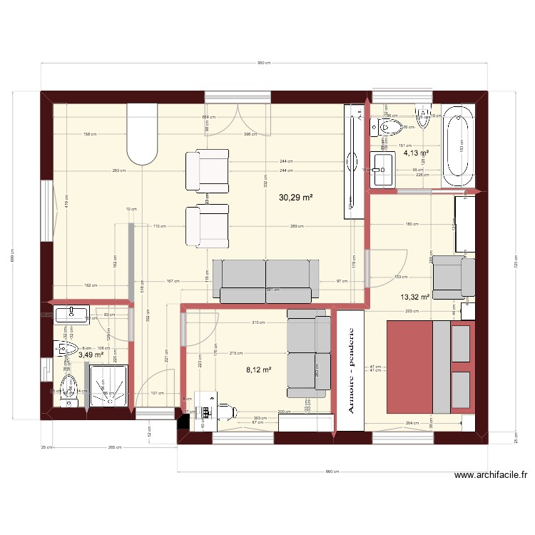 P&eacute;njamo 3. Plan de 0 pièce et 0 m2