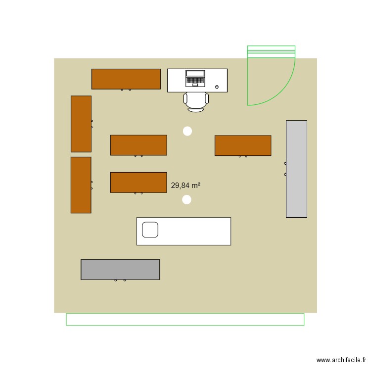 Papeleria. Plan de 0 pièce et 0 m2