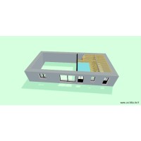 Nico-Emilie-plan 3D solivage R+1 5/12/25