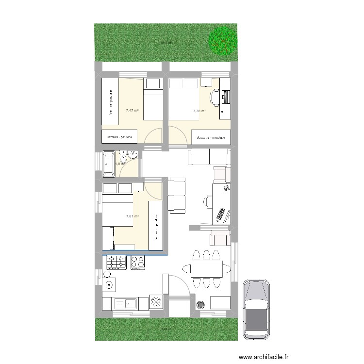 Mi casa 2. Plan de 0 pièce et 0 m2
