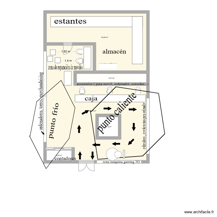 proyecto 3. Plan de 0 pièce et 0 m2