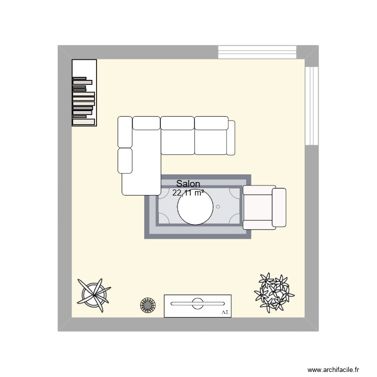  salon feng shui. Plan de 0 pièce et 0 m2