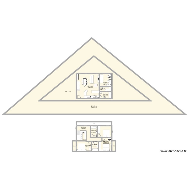 Casa Gaula. Plan de 0 pièce et 0 m2
