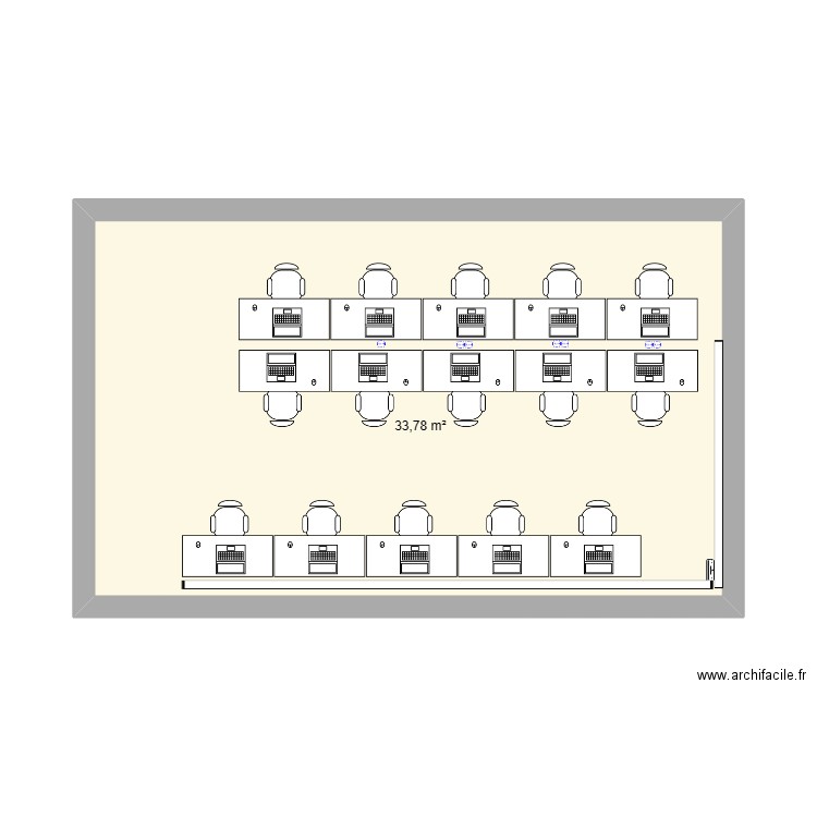 planta alta. Plan de 0 pièce et 0 m2