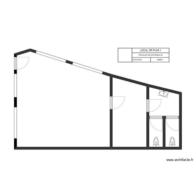 DRPuig. Plan de 0 pièce et 0 m2