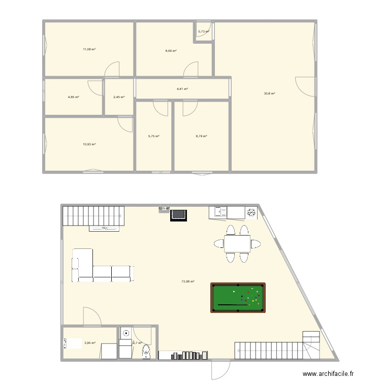 Pueblo 1. Plan de 0 pièce et 0 m2