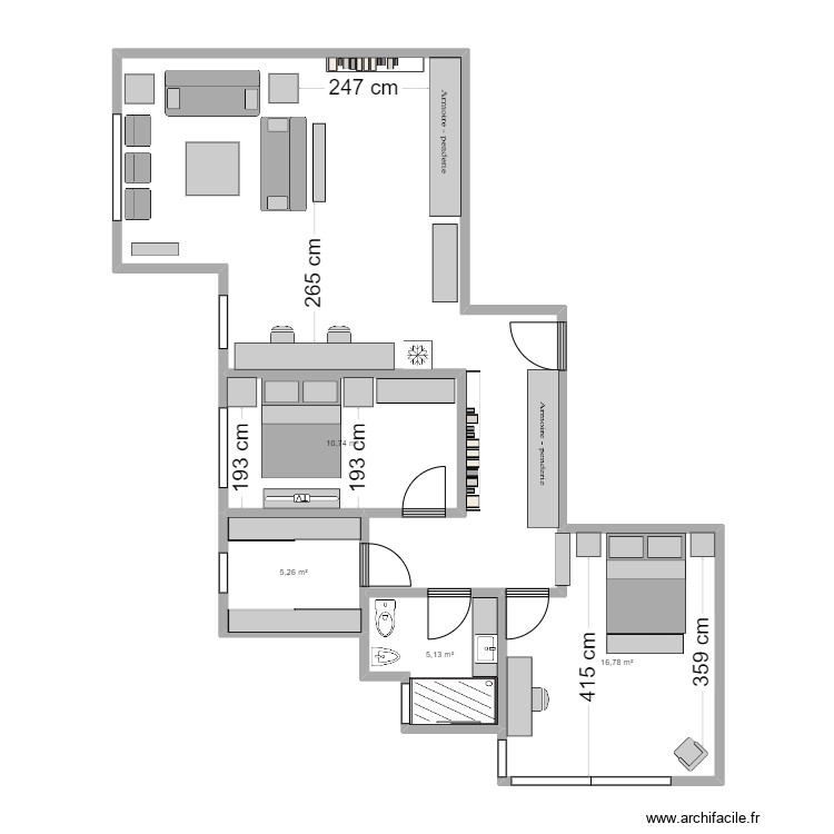 ATICO JM317. Plan de 0 pièce et 0 m2