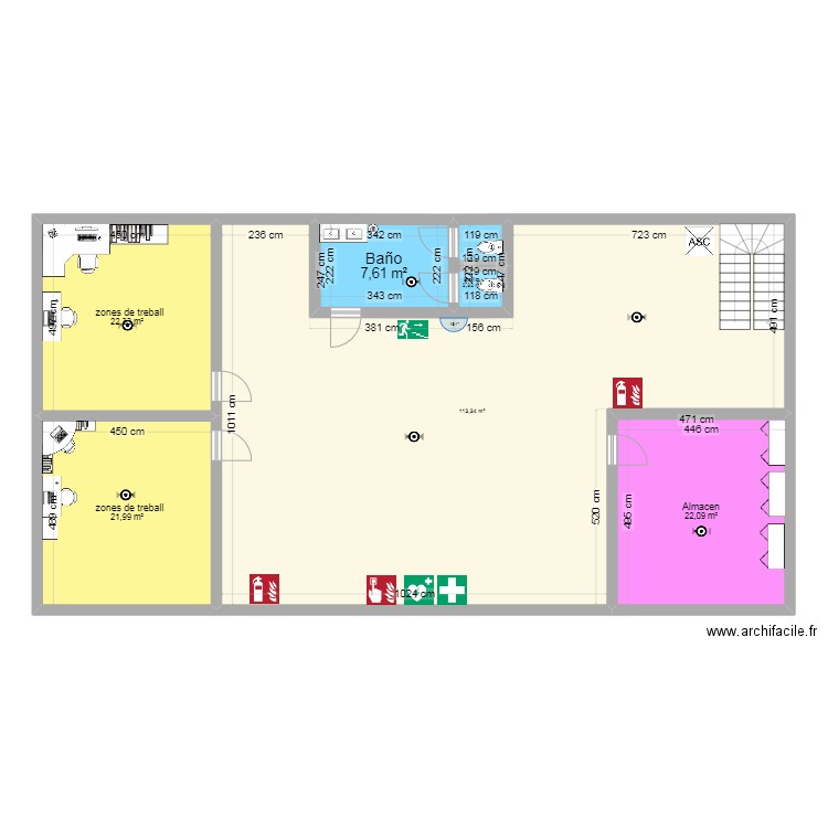 planta 2. Plan de 0 pièce et 0 m2