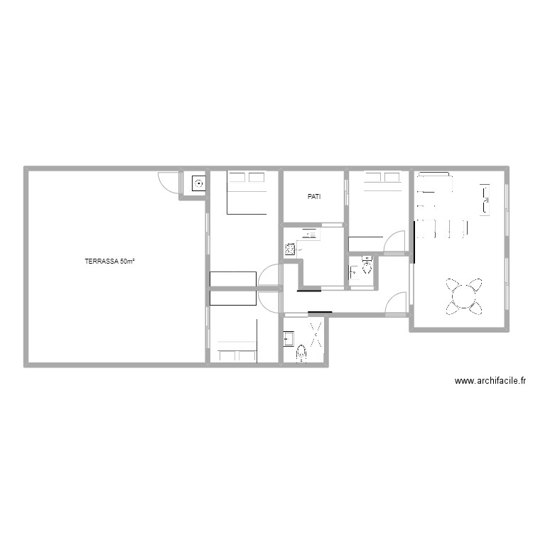 2093 A Català. Plan de 0 pièce et 0 m2