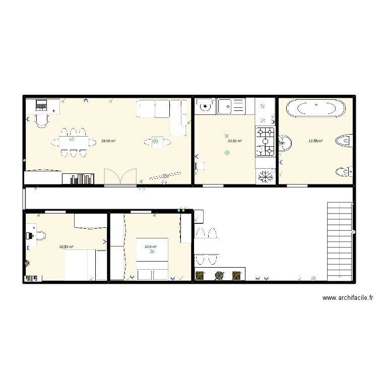 Casa GGIGI. Plan de 0 pièce et 0 m2