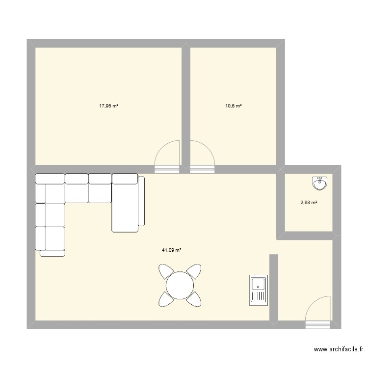 no1. Plan de 0 pièce et 0 m2