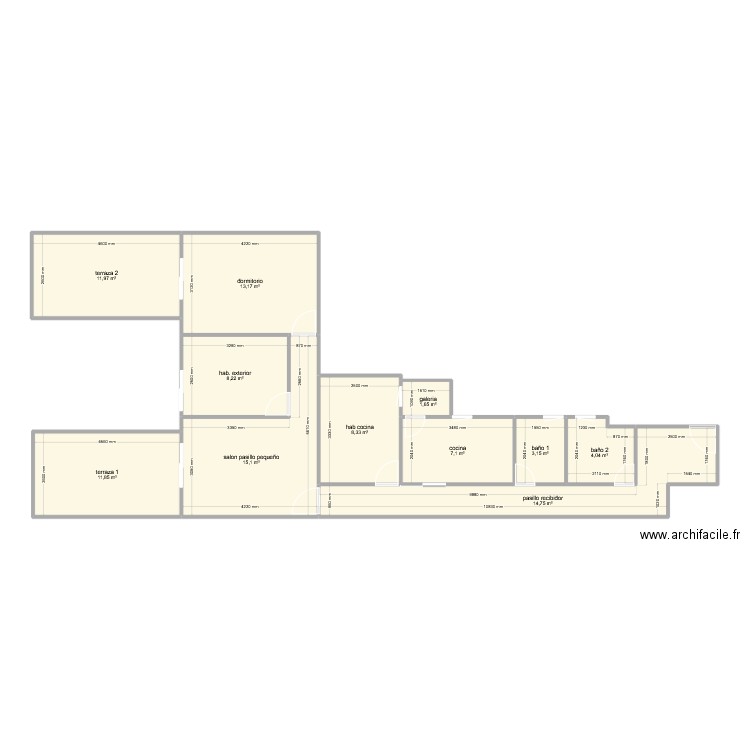 entlo. Plan de 0 pièce et 0 m2