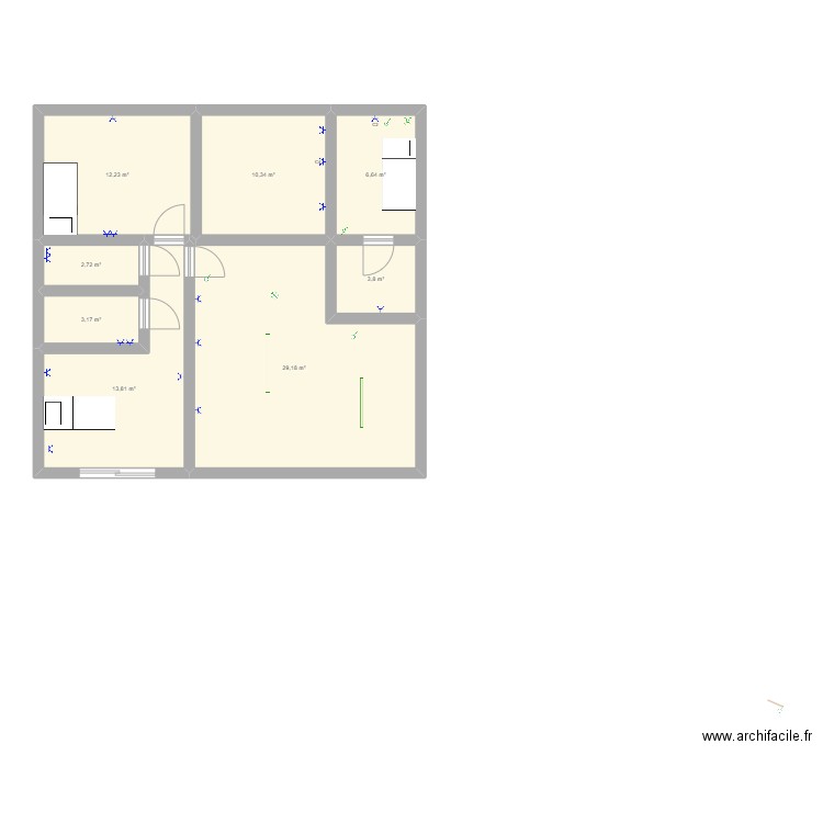         aaaa                                               . Plan de 0 pièce et 0 m2