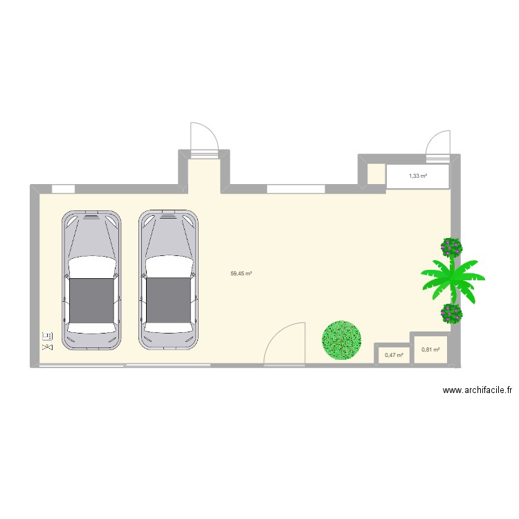 Front Garden. Plan de 0 pièce et 0 m2
