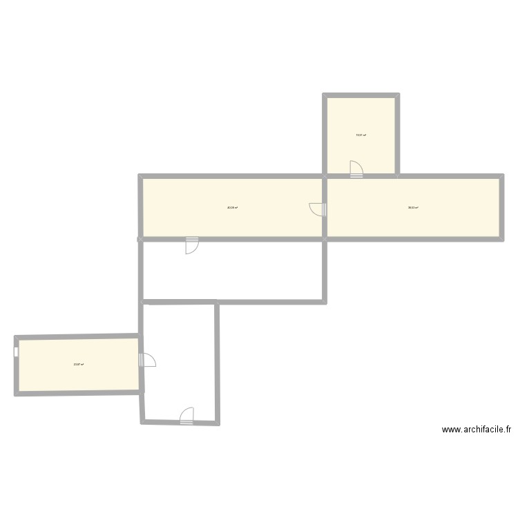 casa de mi amigo. Plan de 0 pièce et 0 m2