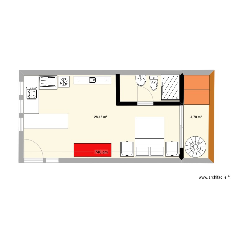 San Pancho. Plan de 0 pièce et 0 m2