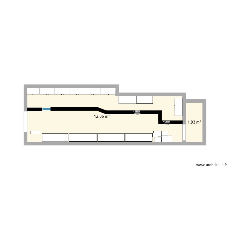 tienda bien. Plan de 0 pièce et 0 m2