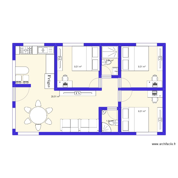 PLANO 01. Plan de 0 pièce et 0 m2