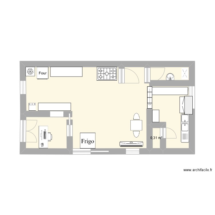 Plano Local. Plan de 0 pièce et 0 m2