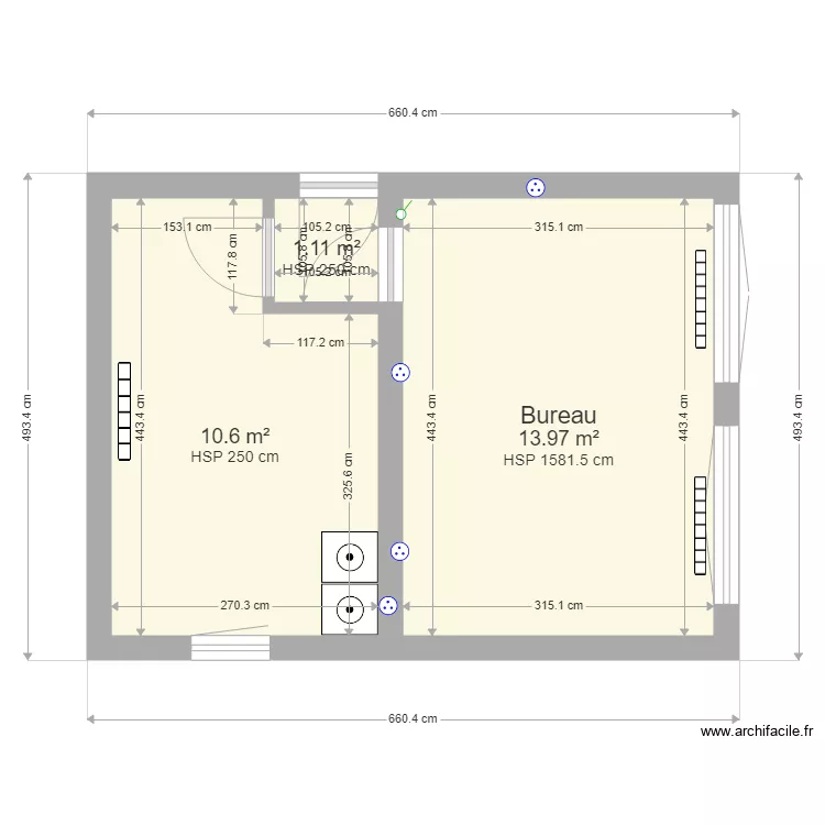 Bureau . Planta de Bureau . Planta de