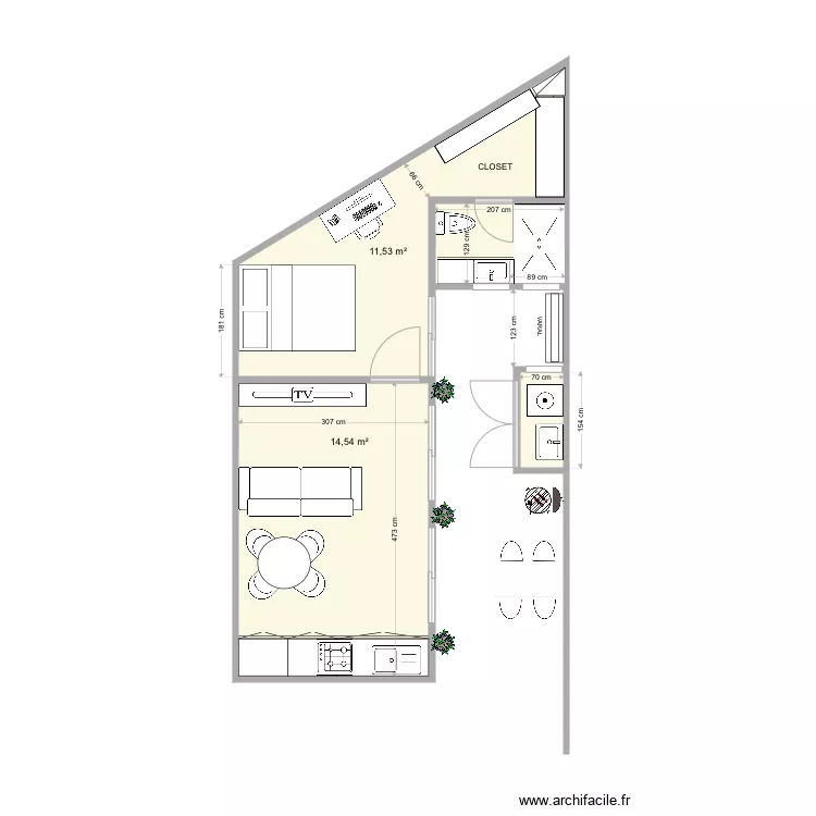 KIT. Planta de 