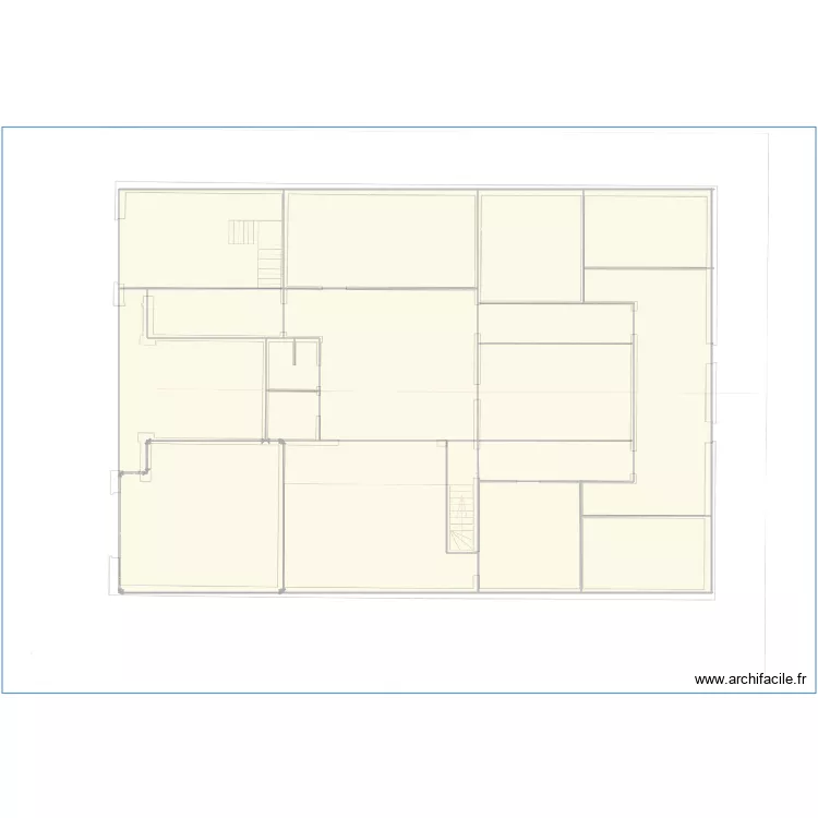 Alain Etage. Planta de 