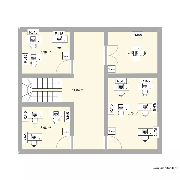 aaaaaaaaaaaaa. Planta de 5  e 36 m²
