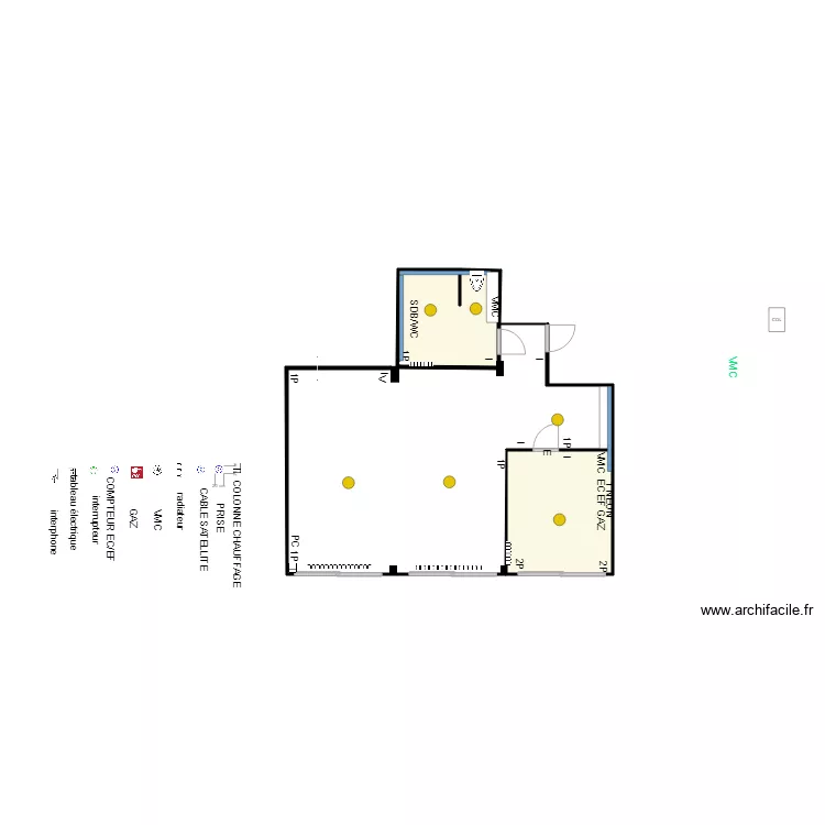 EXISTANT ENCORE. Planta de 