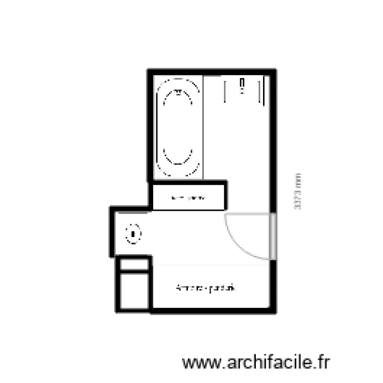 SDB PLUS PLUS. Planta de SDB PLUS PLUS. Planta de