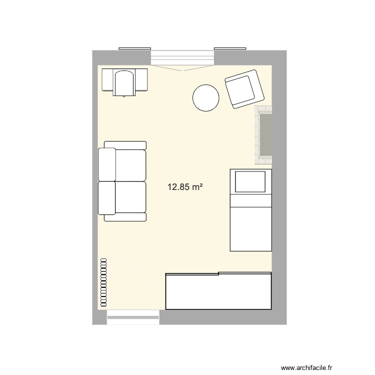 Chambre Pietro 2. Planta de 0 cômodo e 0 m2