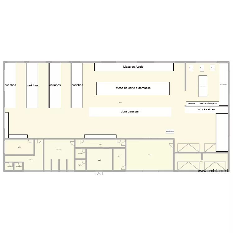 pavilhao. Planta de 13 e 1266 m² pavilhao. Planta de 13 e 1266 m²