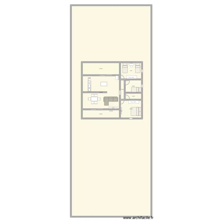 minha casa. Planta de 9 Divisões e 711 m² minha casa. Planta de 9 Divisões e 711 m²