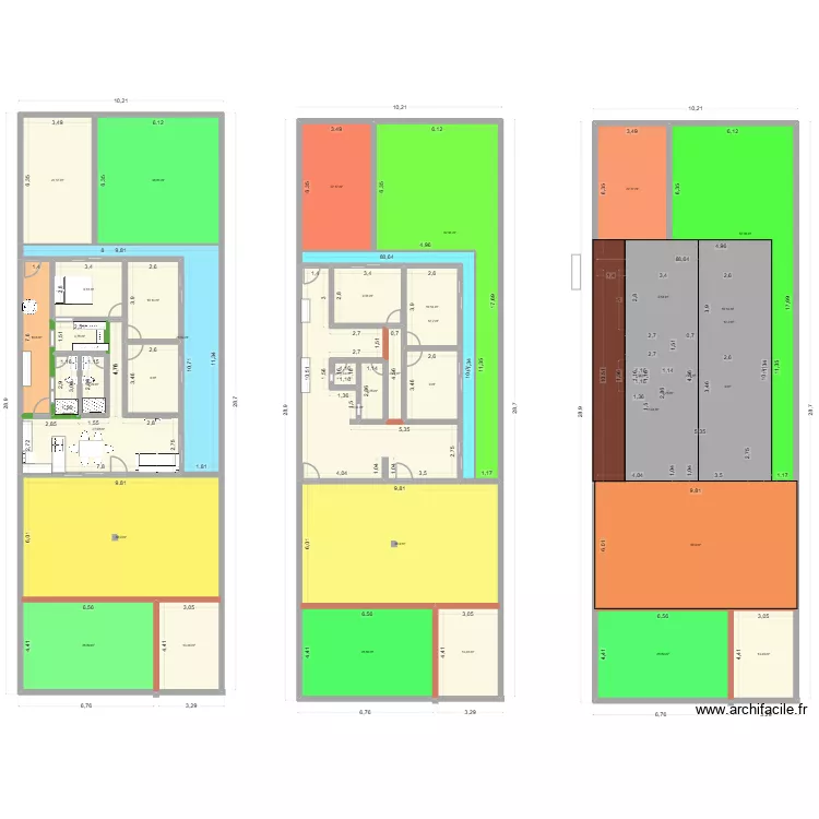 CEDROS. Planta de 39  e 787 m²