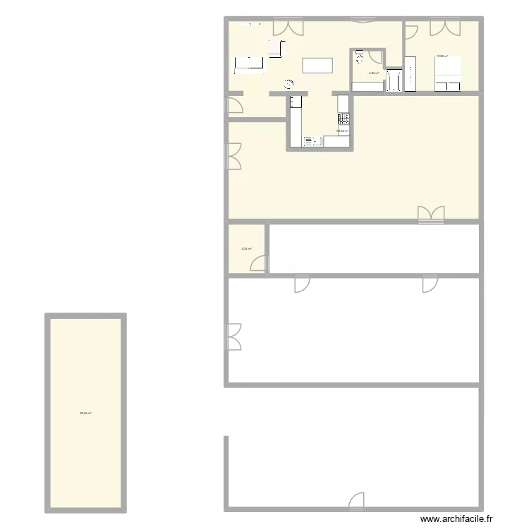 Fanadia project3. Planta de 5 e 184 m² Fanadia project3. Planta de 5 e 184 m²