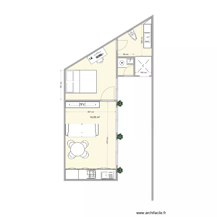 KIT 3. Planta de 