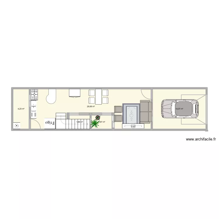 casamini. Planta de 5 e 49 m² casamini. Planta de 5 e 49 m²
