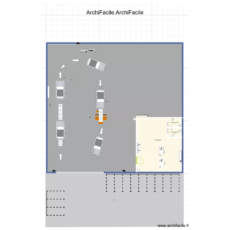 Ramon trabalho. Planta de 1  e 566 m²