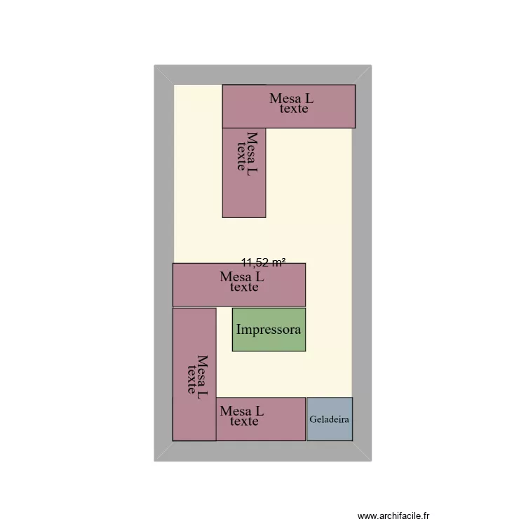 sala12x24r6f. Planta de 1 e 12 m² sala12x24r6f. Planta de 1 e 12 m²
