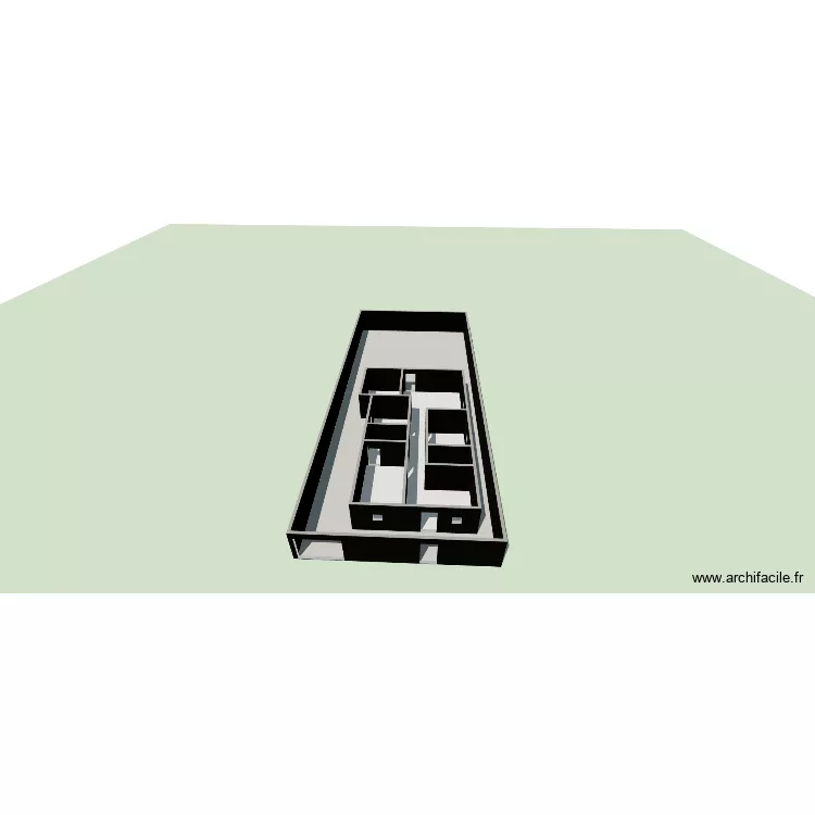 PLANTA CASA. Planta de 7  e 473 m²