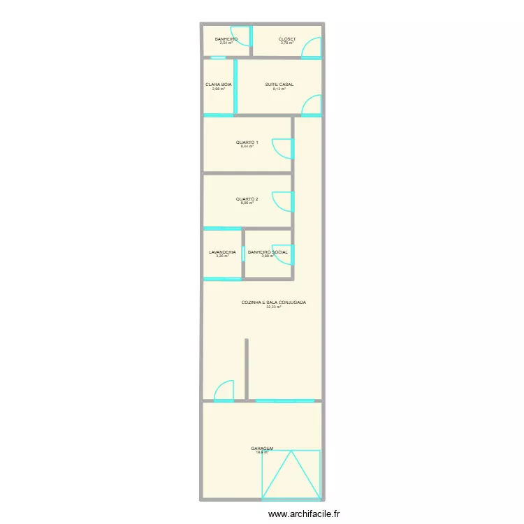 TURCI 2026. Planta de 10 e 93 m² TURCI 2026. Planta de 10 e 93 m²
