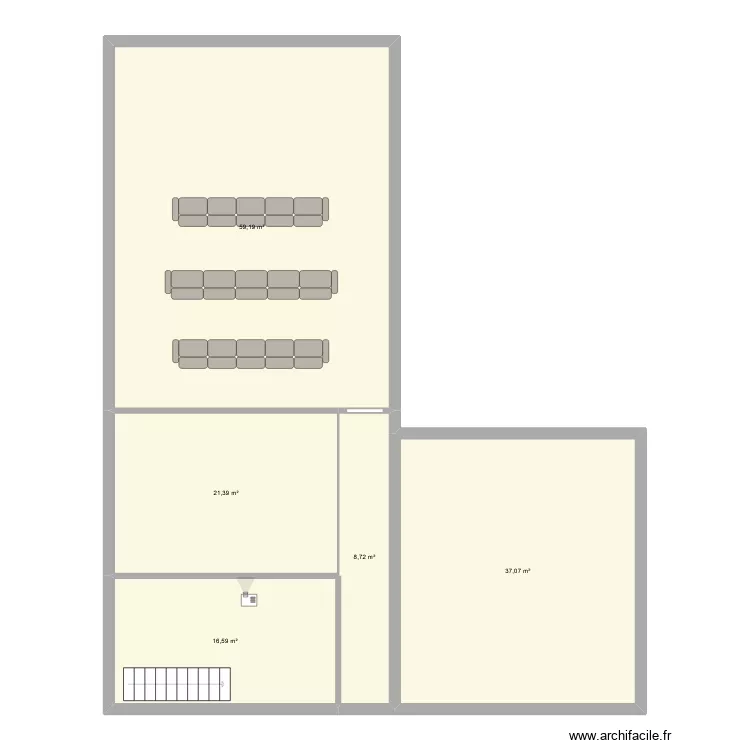CCC. Planta de 5 e 143 m² CCC. Planta de 5 e 143 m²