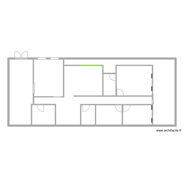 ATILAS - md 1. Planta de 9 Divisões e 145 m²