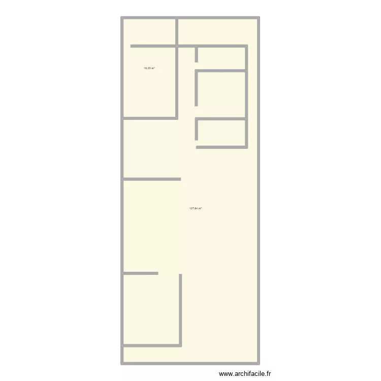 olll. Planta de 2  e 145 m²