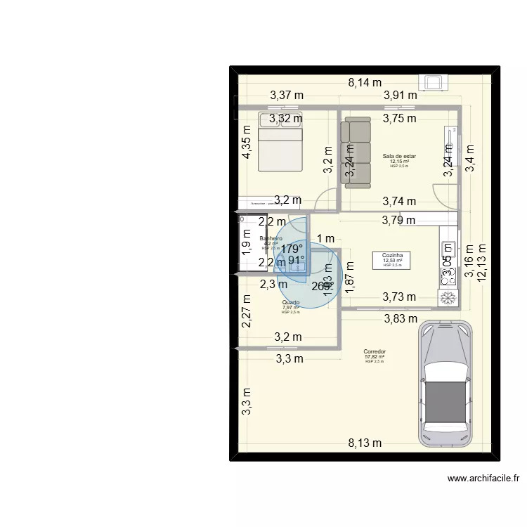 definitiva. Planta de 5  e 95 m²